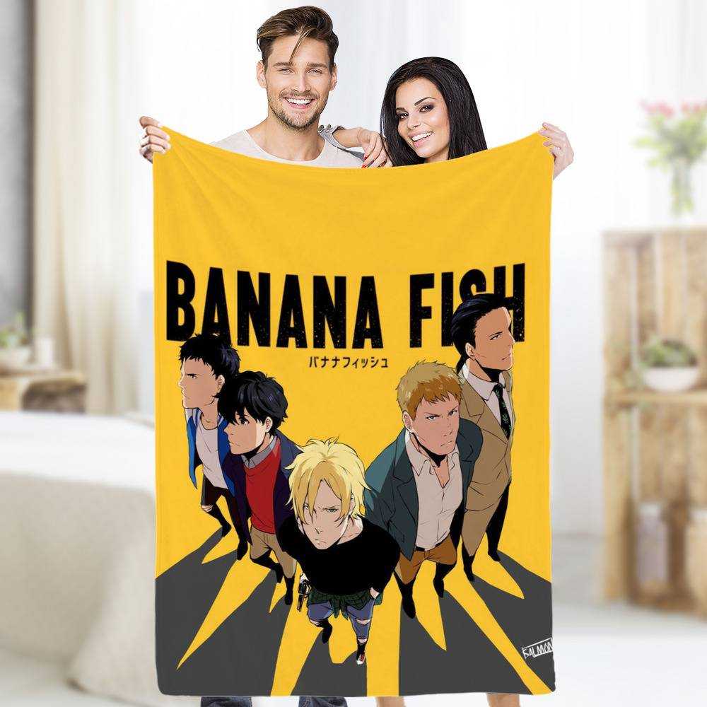 Funny Banana Fish Couple Soft T-shirt - Banana Fish Store