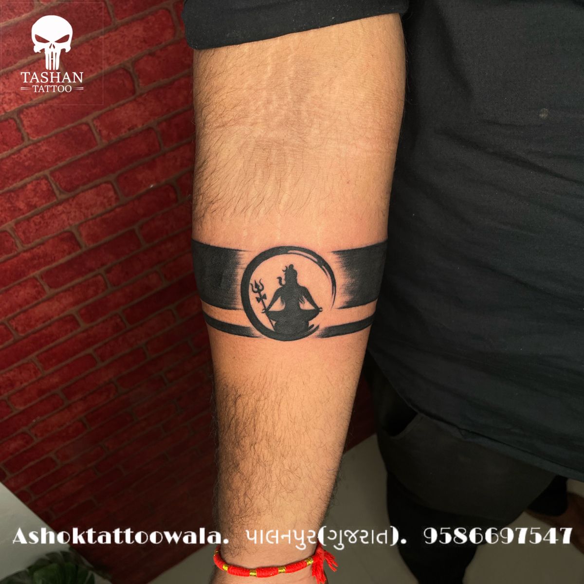 mahadev tattoo hand