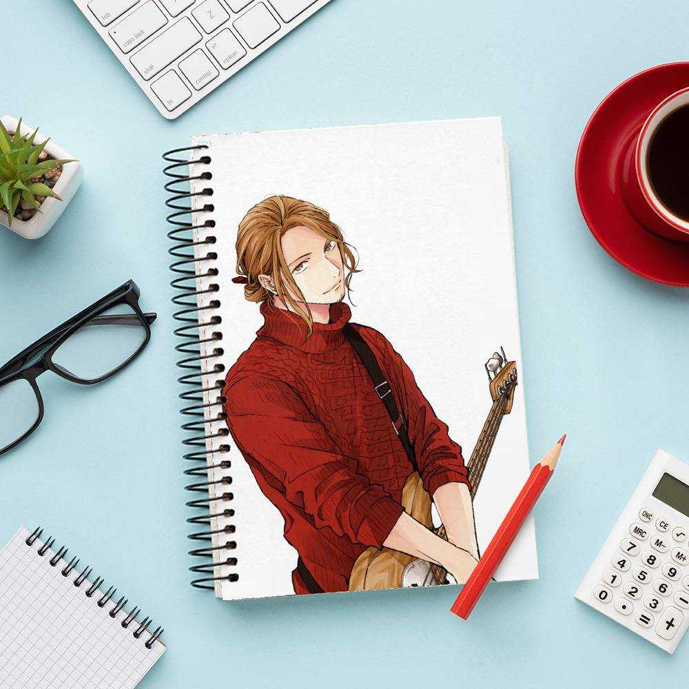 Given Spiral Bound Notebook Journal Diary Gift for Fans Diary Given Anime