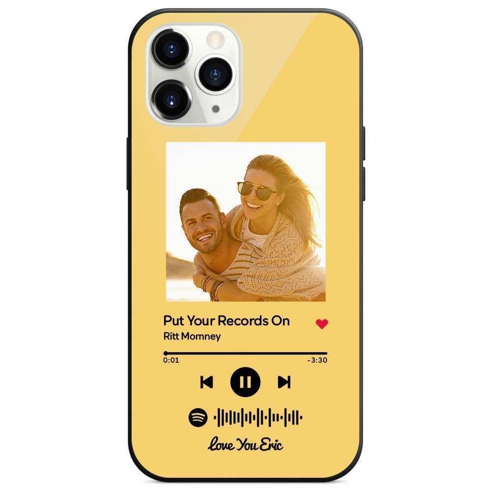 Coque iPhone personnalisée, coque personnalisée avec photo & texte