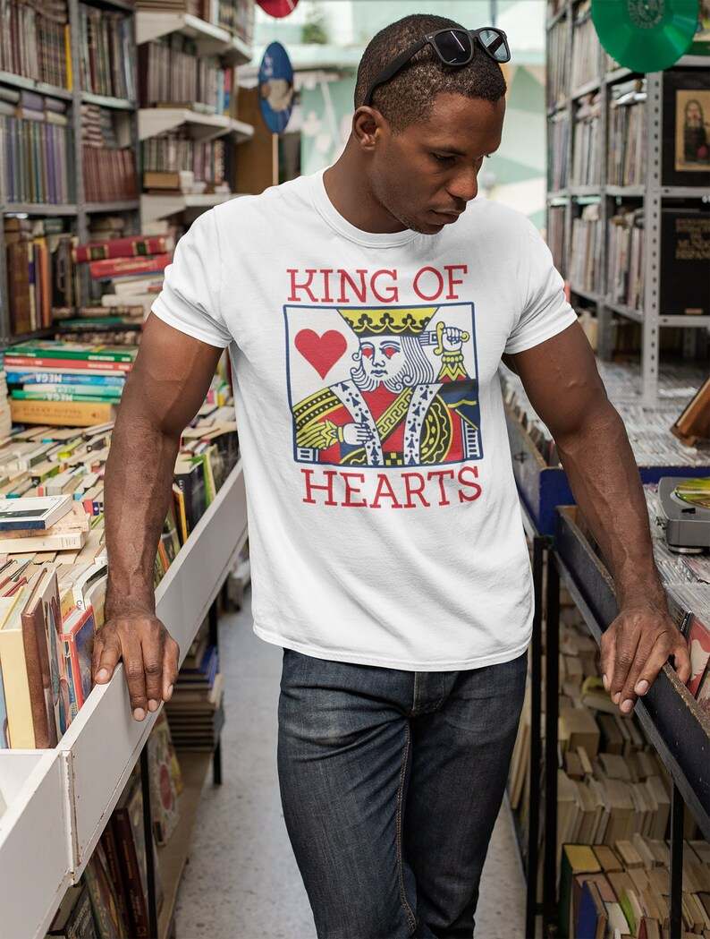 King and queen cheap of hearts t shirts