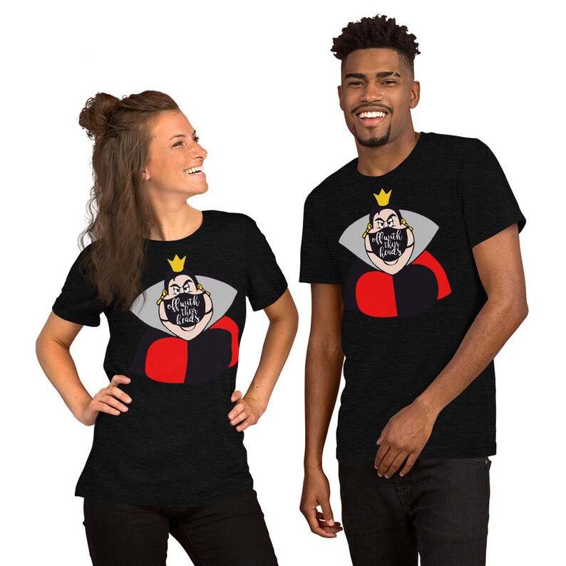 King and queen of hearts sales shirts