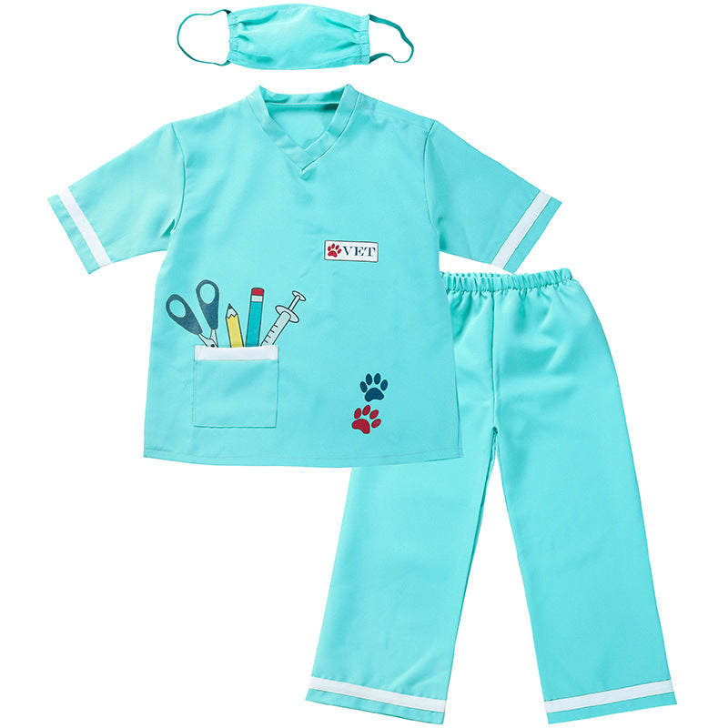 Halloween Costume for Girls Veterinary Cosplay Costume Halloween