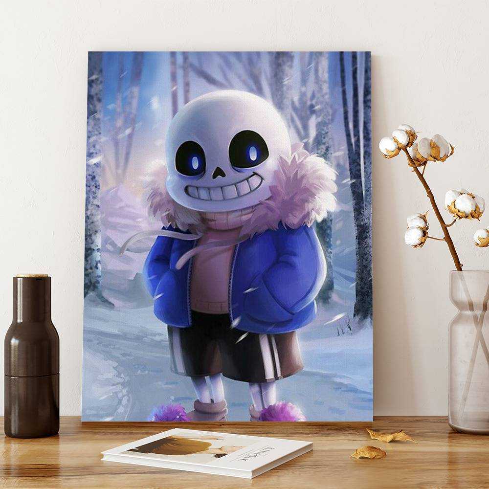 Epic Undertale Canvas Art: Undertale's Anime Aesthetic: Stunning Canva