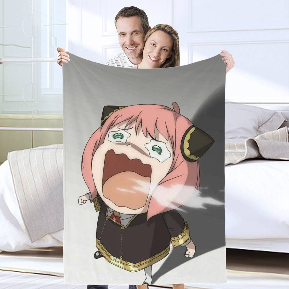 Chopper Crying Meme Blankets choppercryingmeme.store