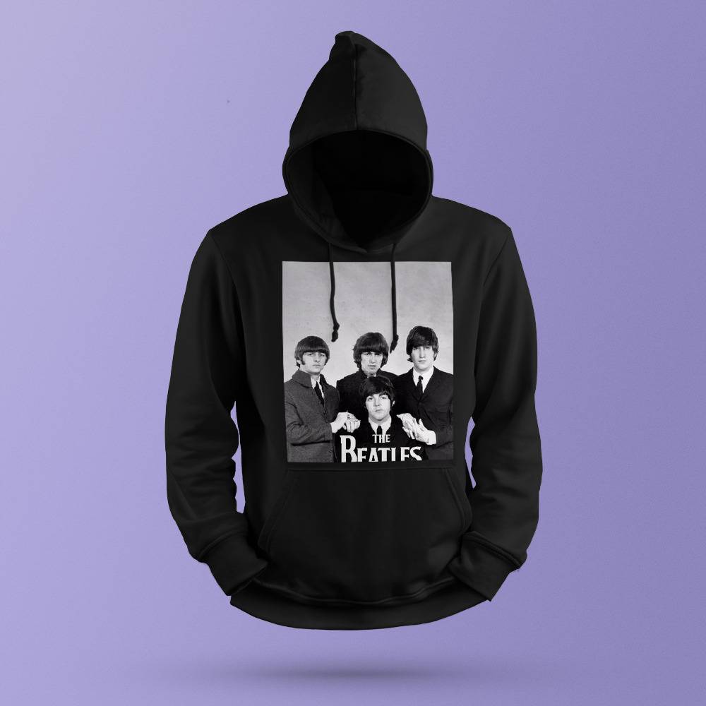 Beatles Hoodie Beatles With Long Hair Hoodie