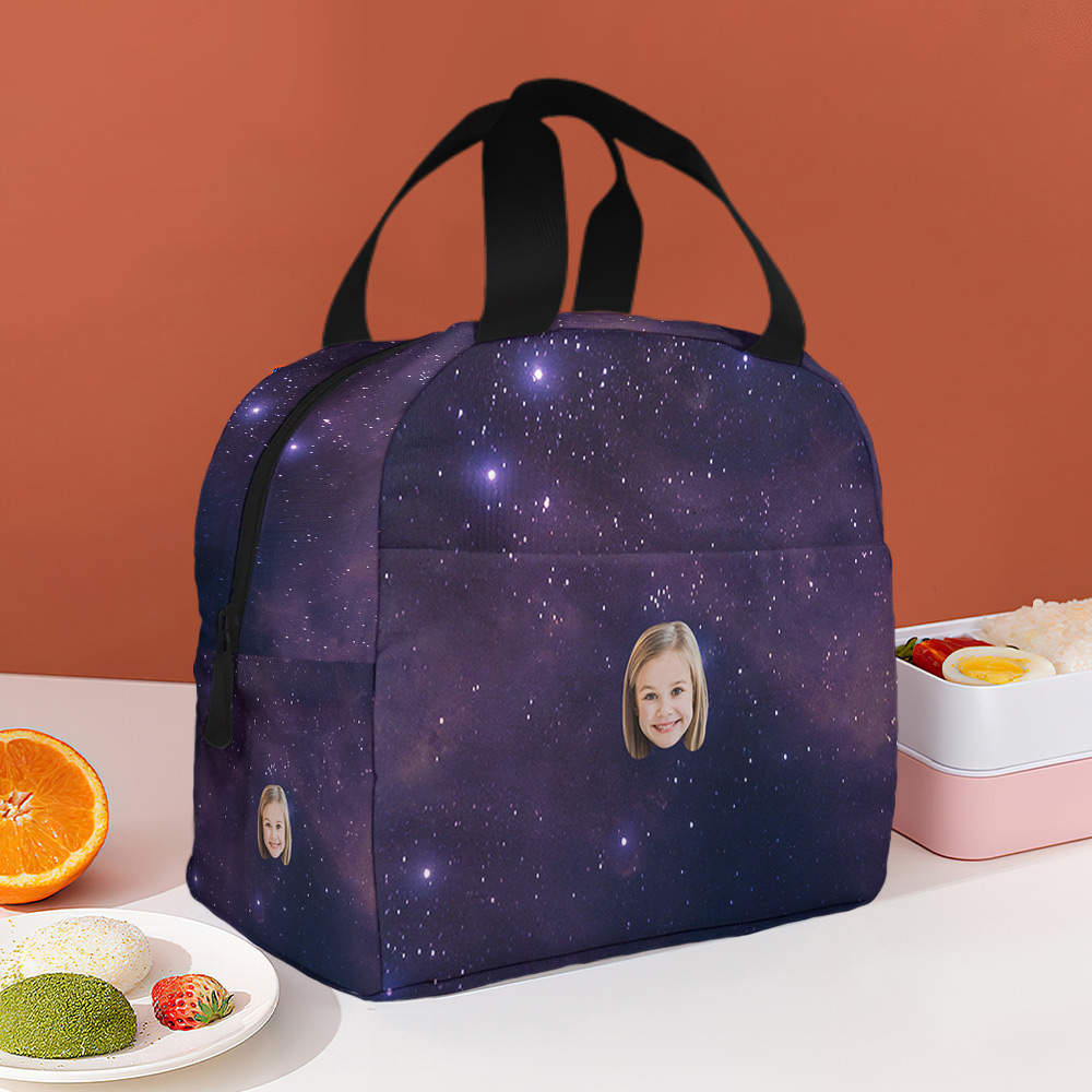 Posh Peanut Lunch Bag ~ Cosmic Galaxy
