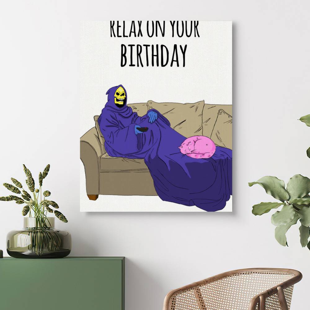 Skeletor Meme Canvas | skeletormeme.store