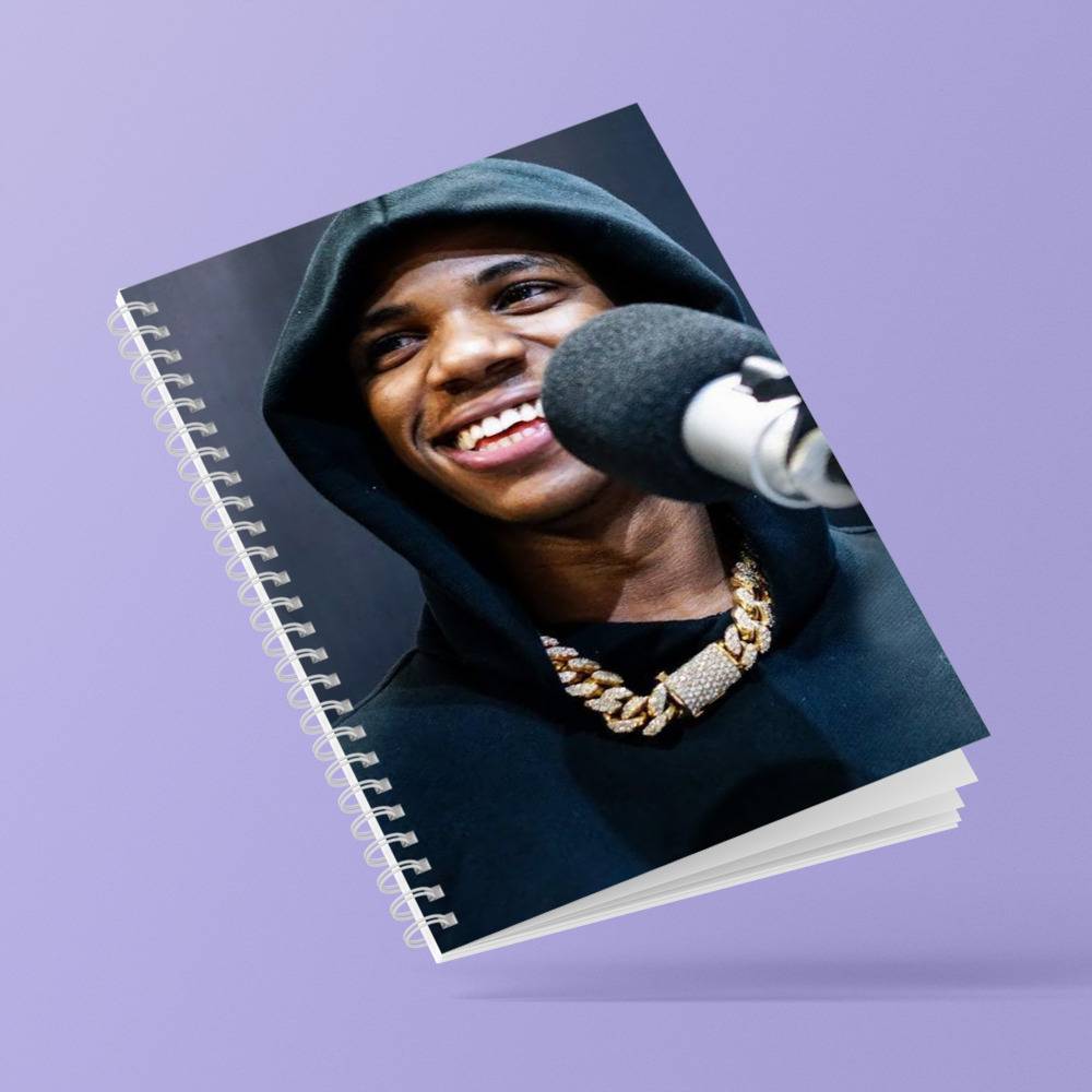 A Boogie Wit Da Hoodie Spiral Bound Notebook Journal Diary Gift