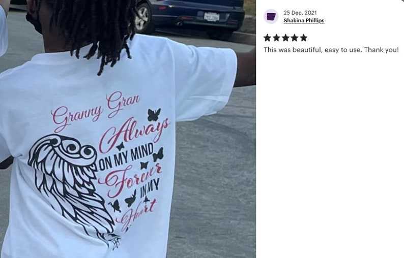 In Loving Memory Heart Svg, Wings Heart Svg - Memory Quote svg - Sympathy Svg - Instant Download#2