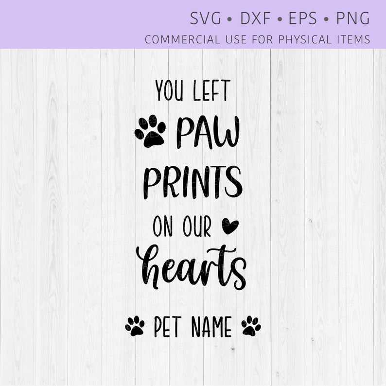 In Loving Memory Svg, Dog Memorial SVG - Pet Memorial SVG - Cat Memorial SVG - Pet Loss Svg#1
