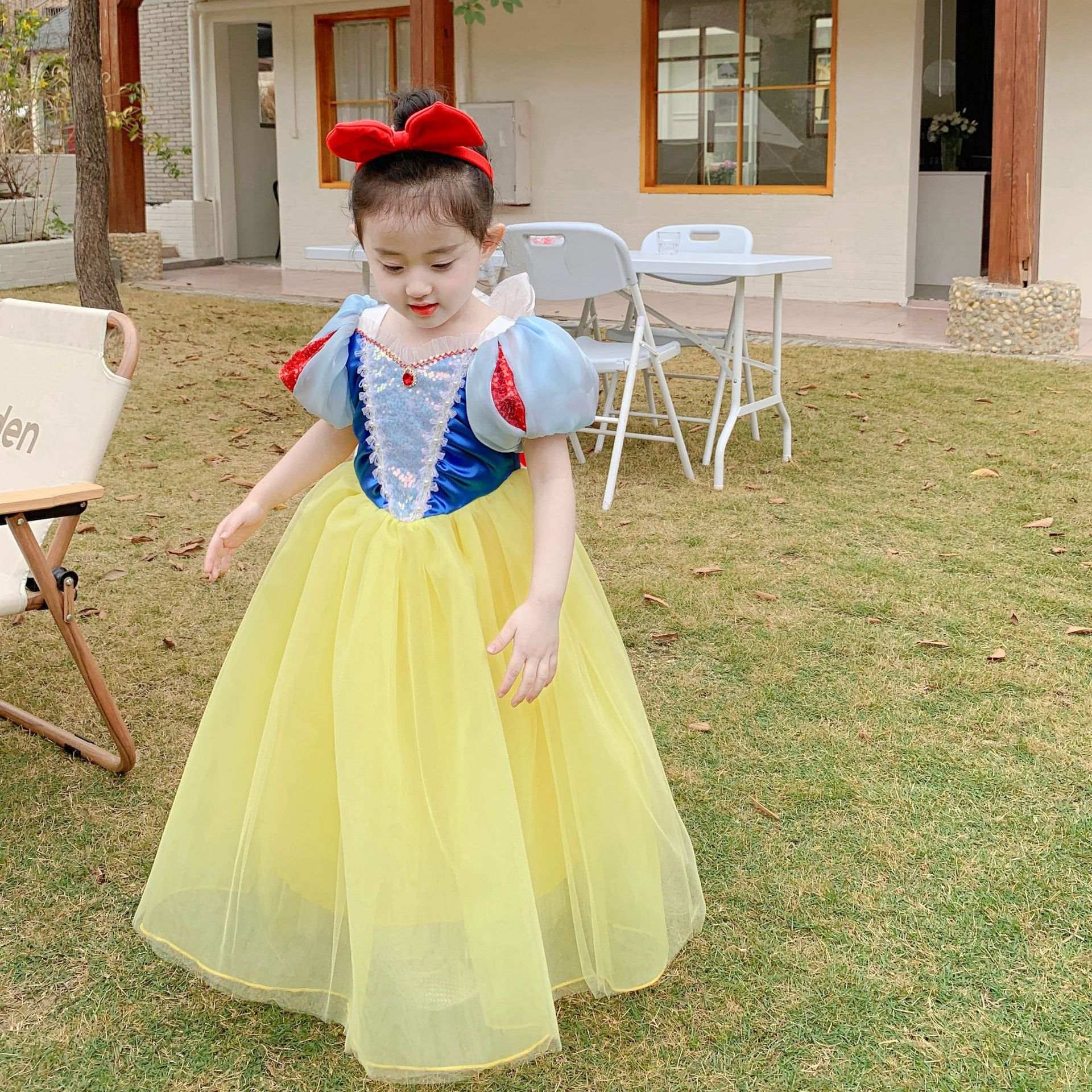 SNOW WHITE Dress Snow White Costume for Girls, Toddle Princess Costume, Snow  White TUTU Dress -  Australia