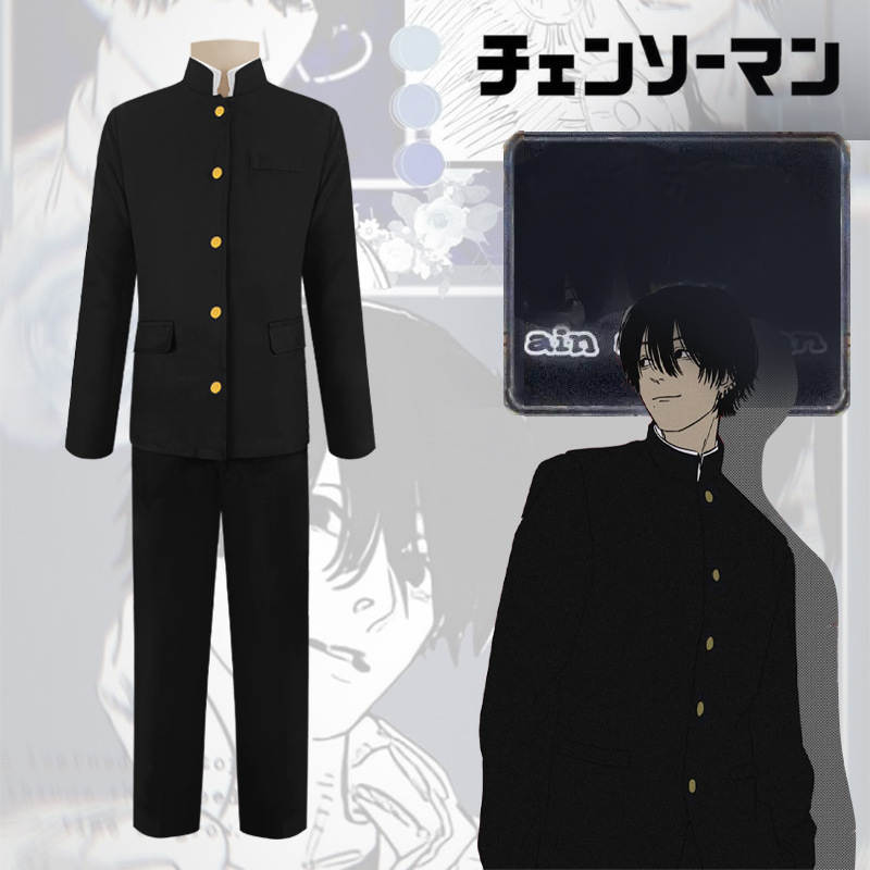  ShioewBy Denji Chainsaw Man Anime Cosplay Costume