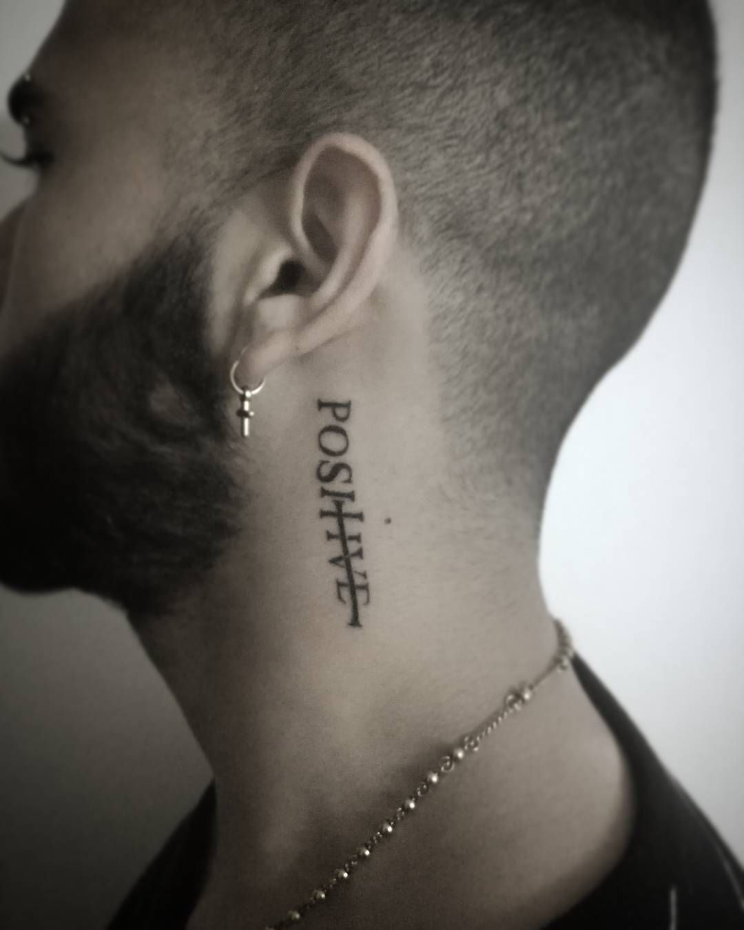 simple tattoos for boys,simple neck tattoo for boys