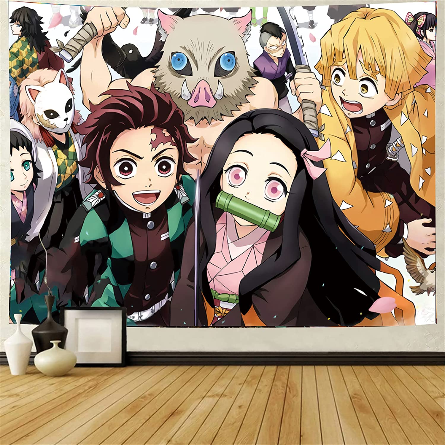 Anime Wall Tapestry Scroll 18x26 Wall Hanging Art Anime Scroll Tassels New   eBay