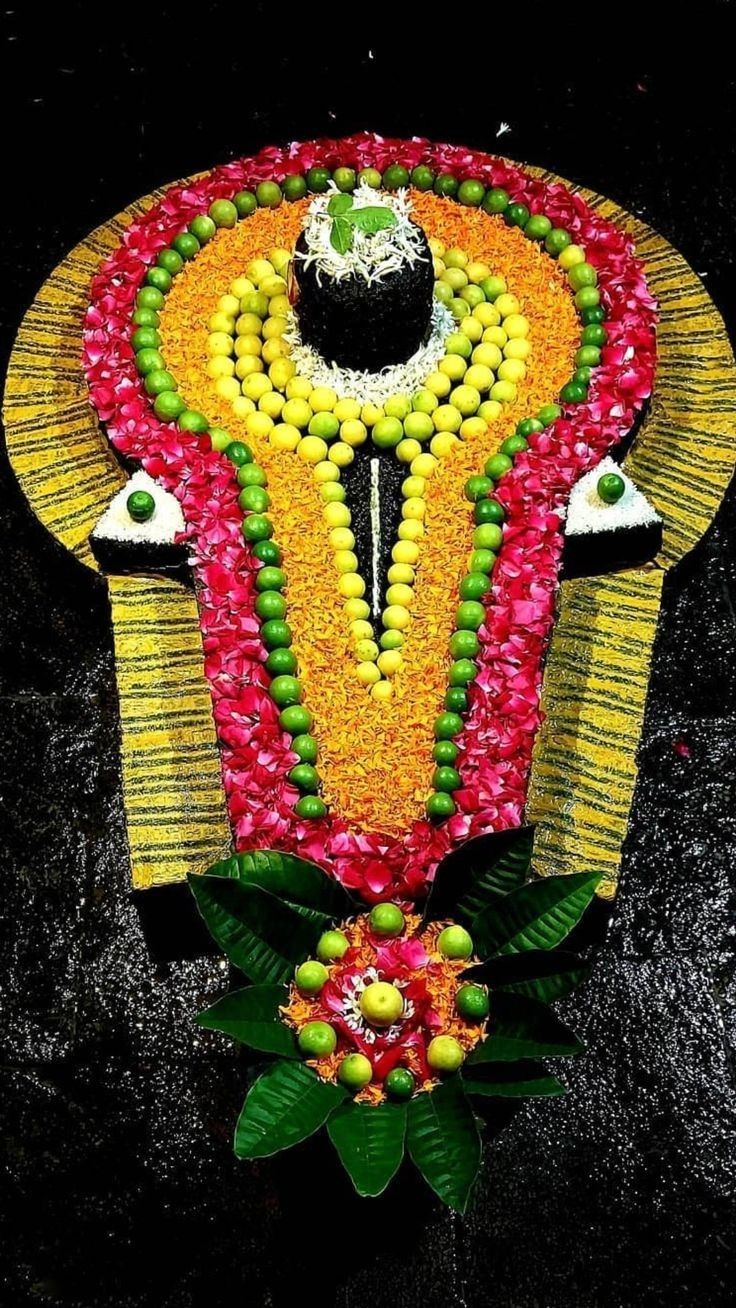 Lord Shiva Lingam Alangaram Images Hd