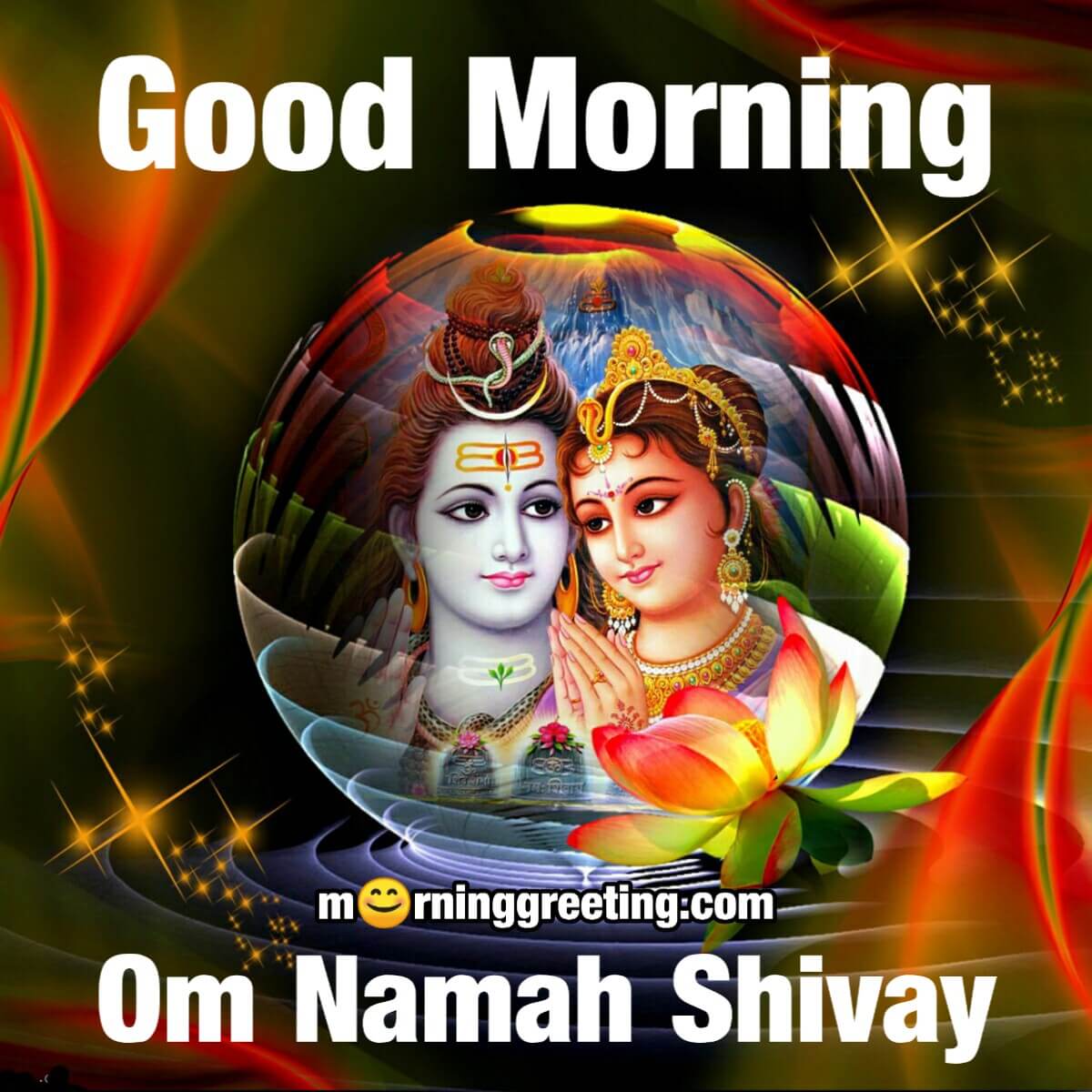 Good Morning Images Of Lord Shiva Parvati