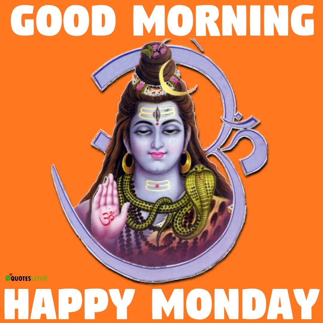 Monday Good Morning Images With God Shiva