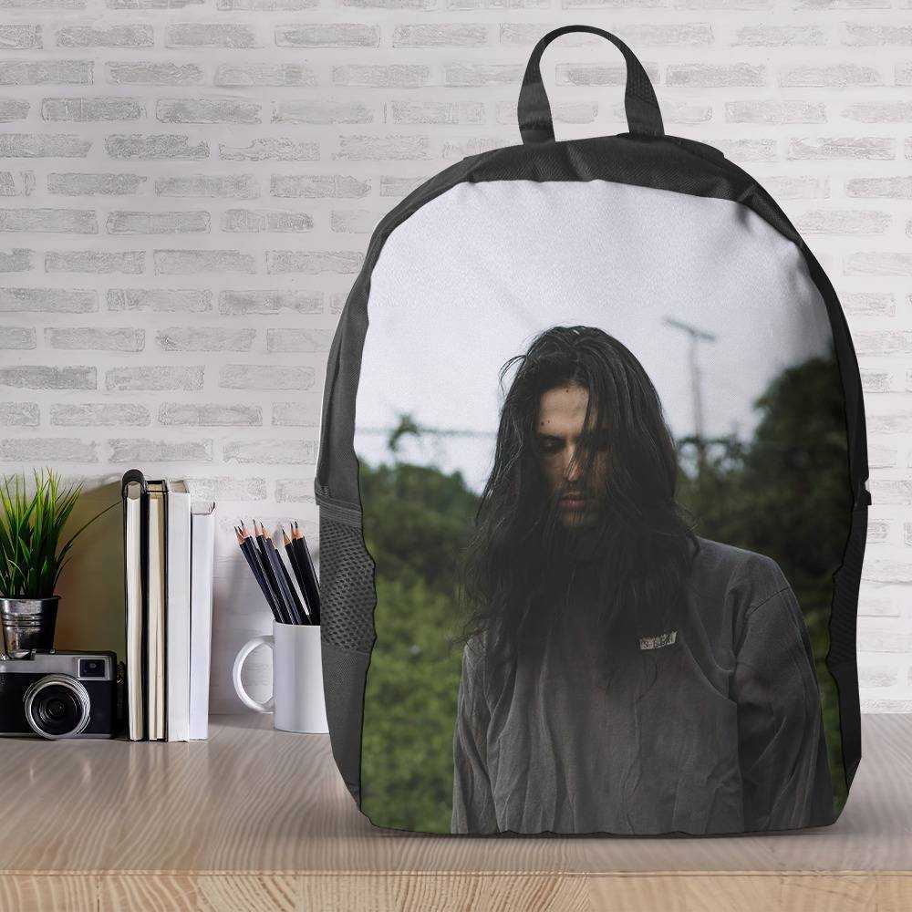 Bones Backpack BONES On Record Labels Backpack