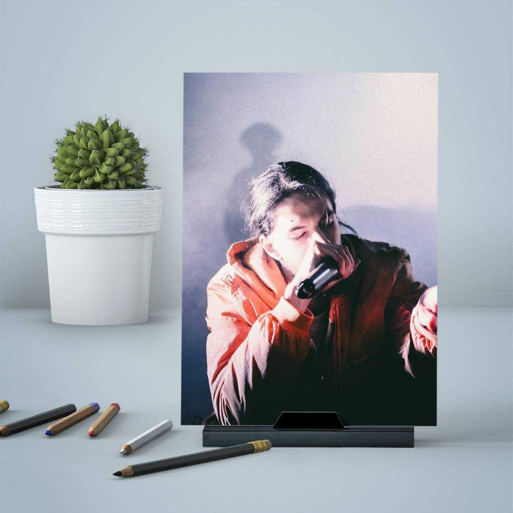 Bones Greeting Card Classic Celebrity Greeting Card Bones Photo by Bones Greeting Card