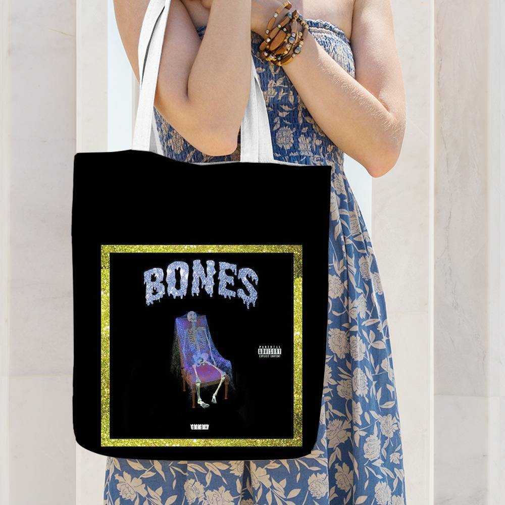 Bones Totebag Classic Celebrity Totebag Bones Mixtapes Photo Totebag