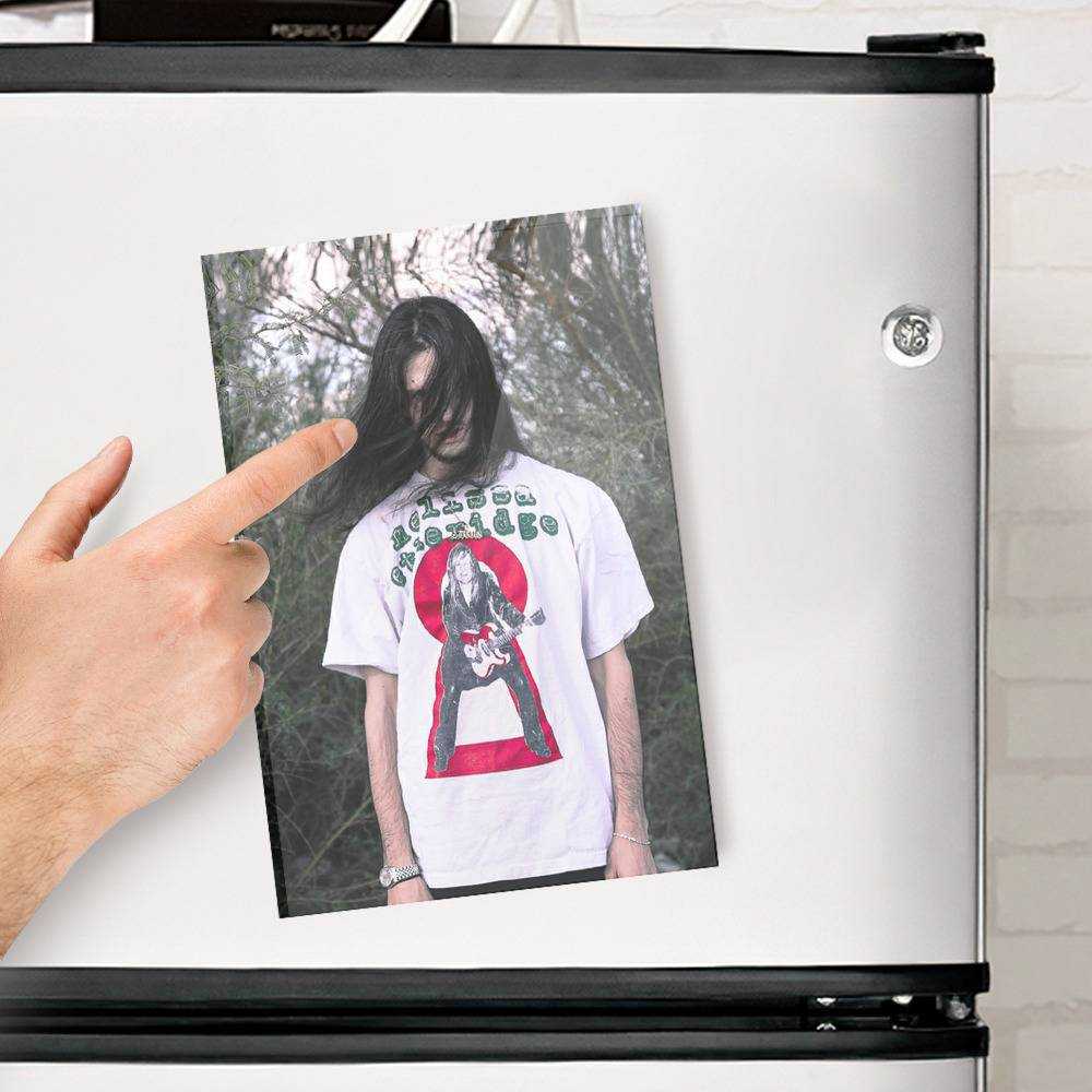 Bones Fridge Magnet Ruminates in the Rain in the PopRocks Video Fridge Magnet