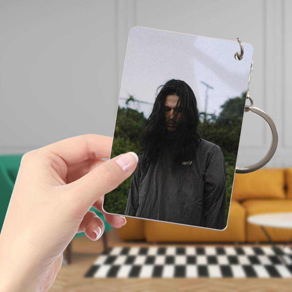 Bones Keychain Classic Celebrity Keychain BONES On Record Labels by Bones Keychain