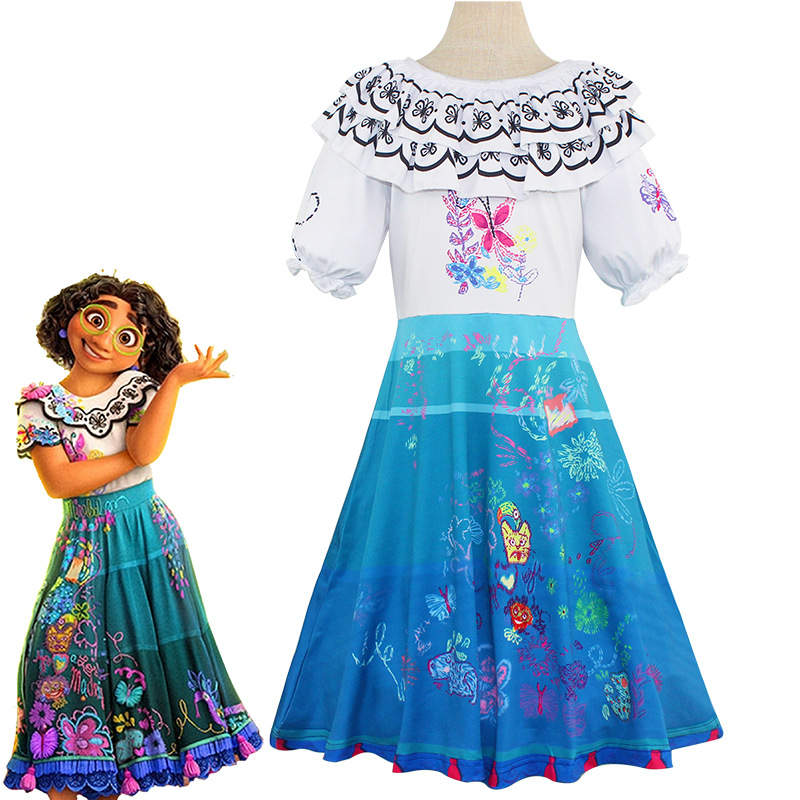 Mirabel Encanto Costume Dress Disney Bounding Cosplay Halloween