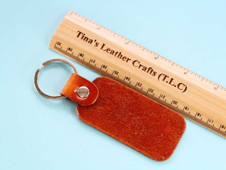 Leather Keychain Gifts for her and him Anniversary Gift Birthday Gift#4