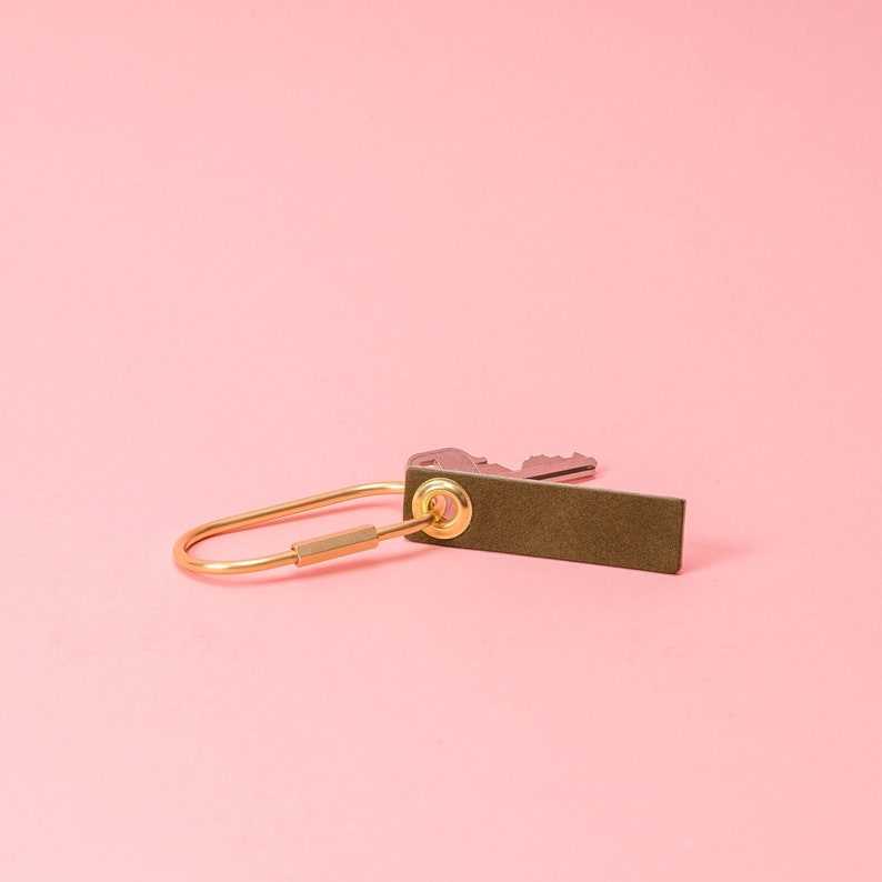 Custom Leather Key Tag Gifts for her and him Anniversary Gift Birthday Gift#1