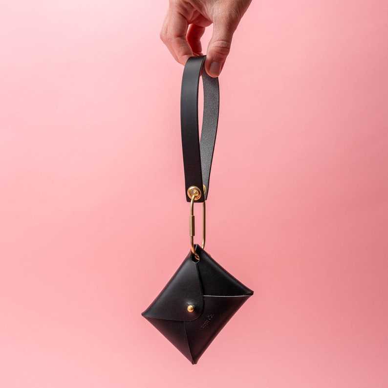 Leather Wristlet Keychain Gifts for her and him Anniversary Gift Birthday Gift#4