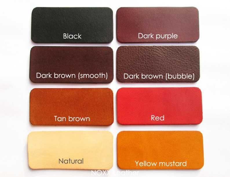Belt Leather Key Fob Gifts for her and him Anniversary Gift Birthday Gift#5