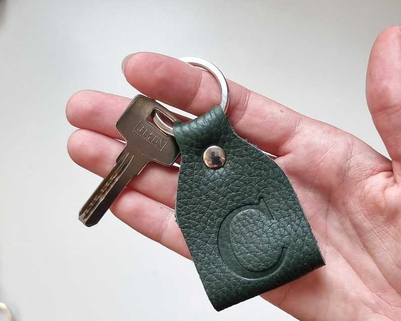 Custom Leather Keyring Gifts for her and him Anniversary Gift Birthday Gift#3