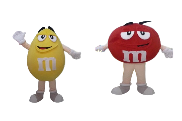 Red M&M Candy Adult Unisex Halloween Costume