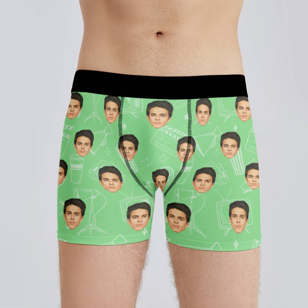 Brent Rivera Boxers Custom Photo Boxers Men's Underwear Film