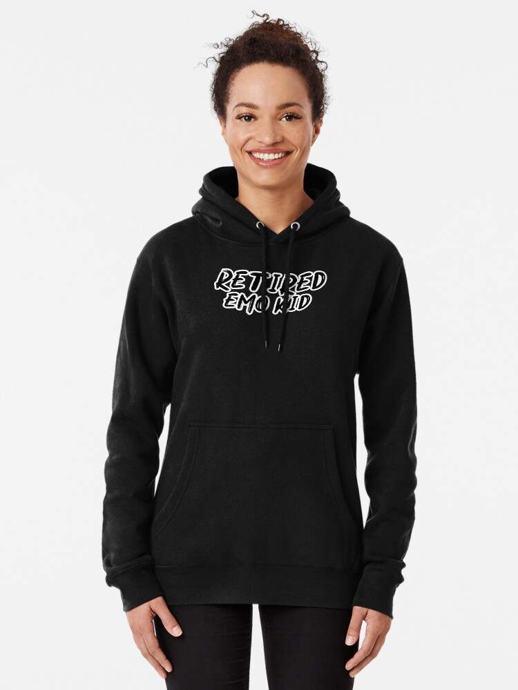 Black hotsell emo hoodie