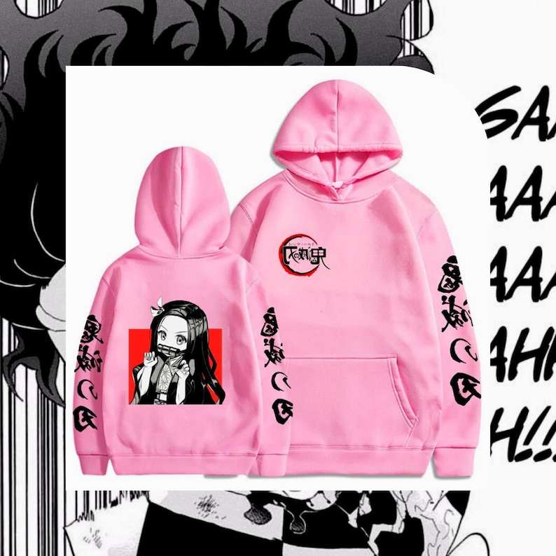 Sweatshirt para fãs Demon Slayer – Nezuko Oni - Twinscave