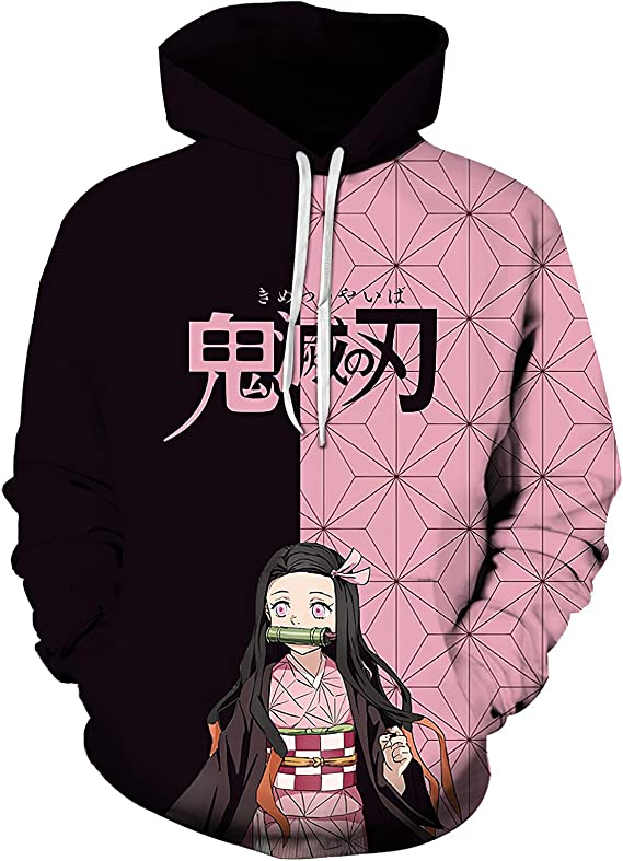 Nezuko Pattern Hoodie | nezukohoodie.com