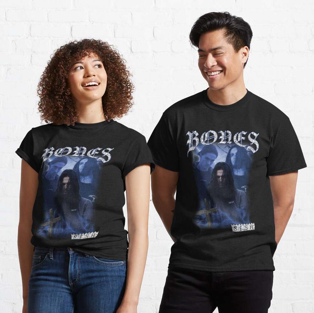 Bones Vintage T-shirt Bones T-shirts Designer T-shirt