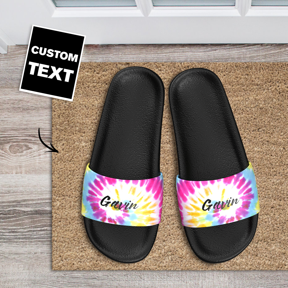 Personalized clearance slide sandals