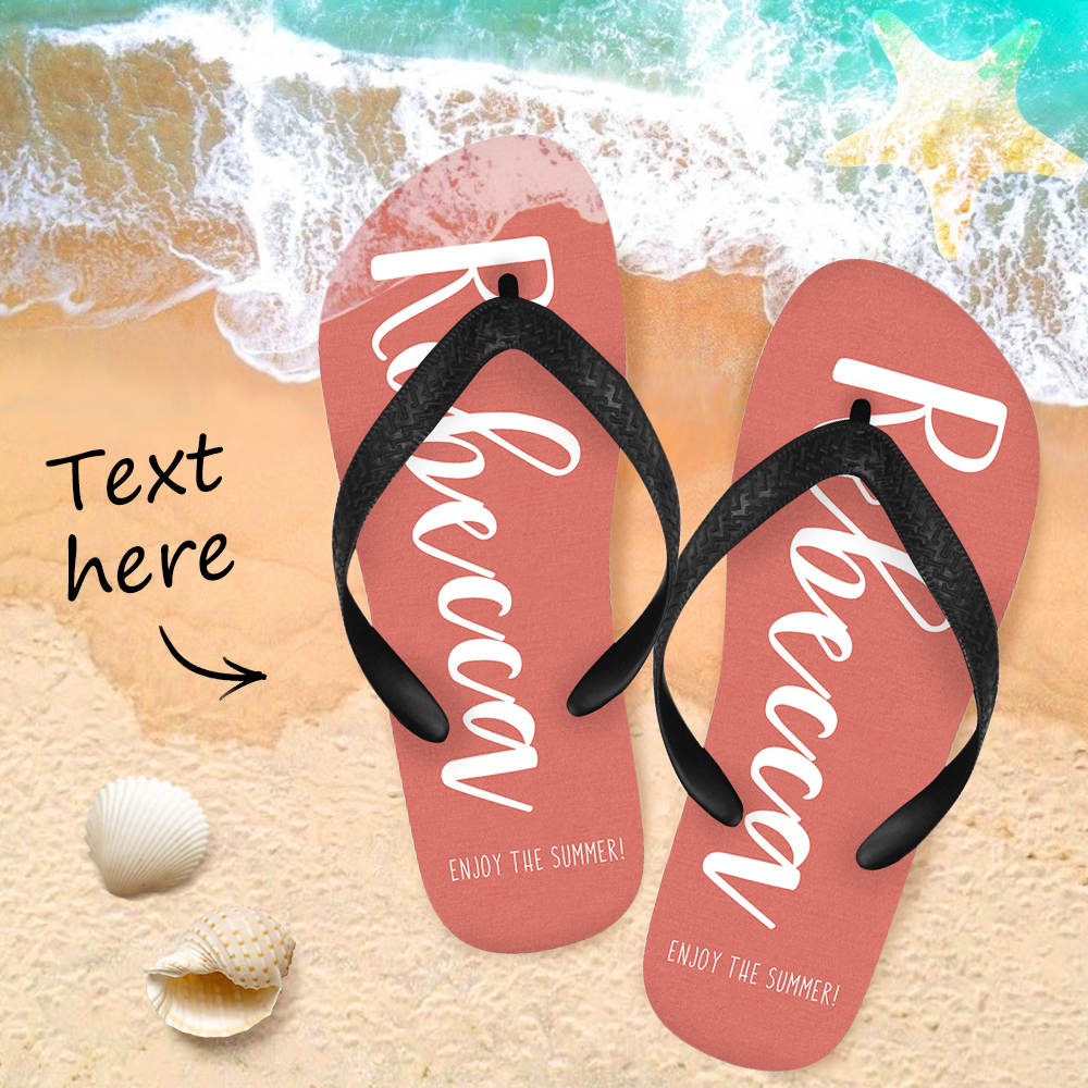 Text Slide Sandal My Custom Slide