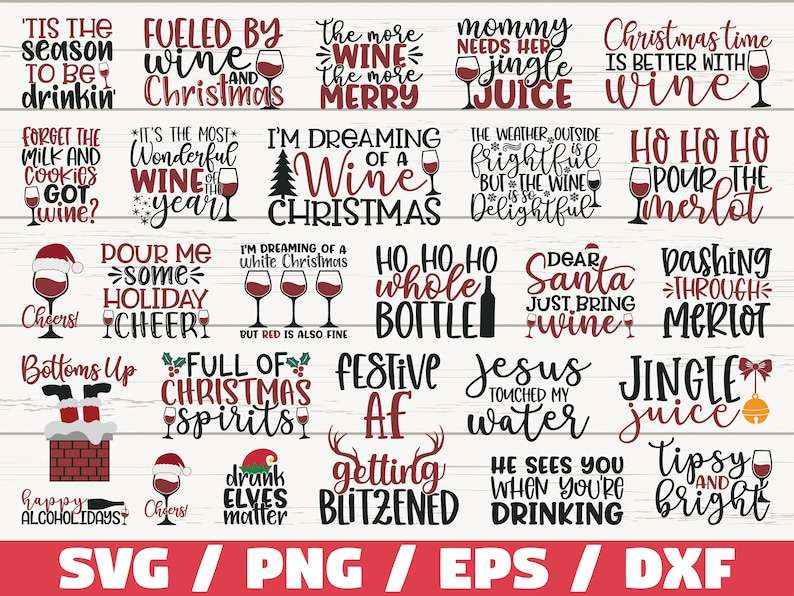 Funny Christmas Svg