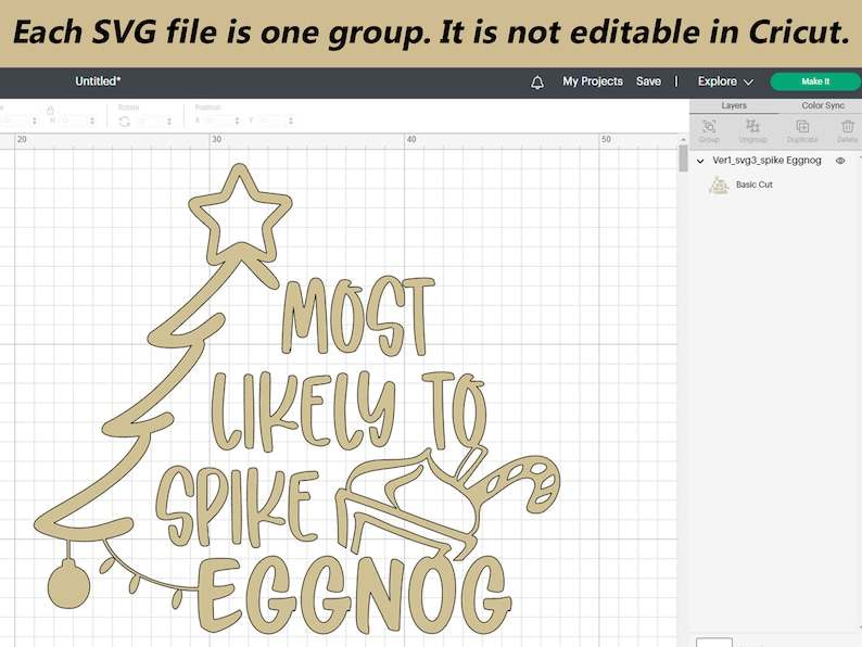 Funny Christmas Ornament Svg, Most Likely To Svg#5