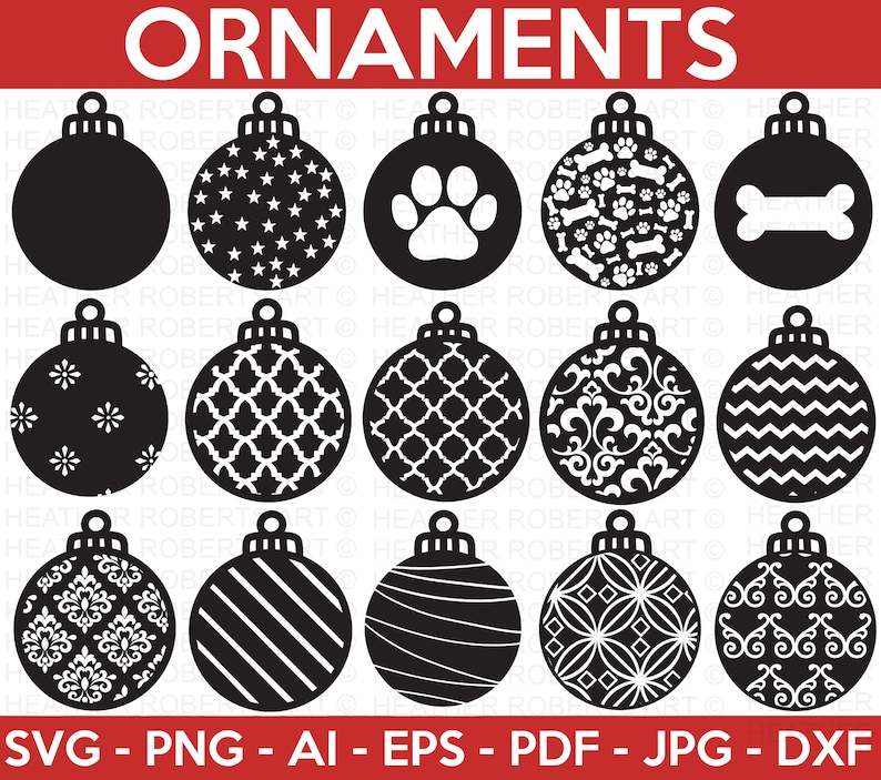 Funny Christmas Ornament Svg, 100 Christmas SVG Bundle Cut File Cricut#6