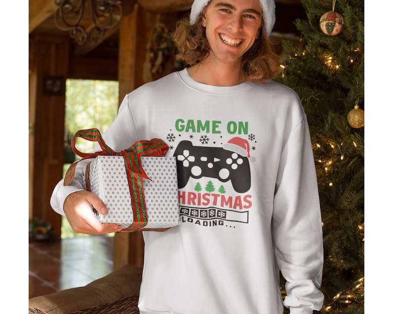 Funny Christmas Shirt Svg, Game on Christmas SVG#2