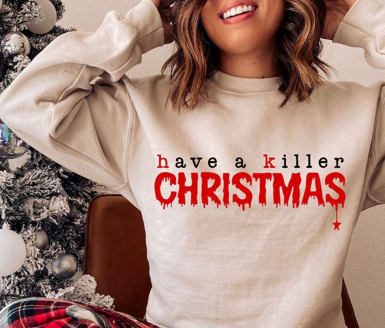 Funny Christmas Svg, Have A Killer Christmas SVG PNG PDF#5