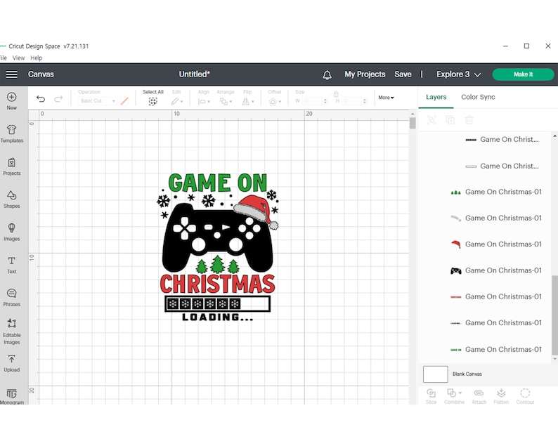 Funny Christmas Shirt Svg, Game on Christmas SVG#6