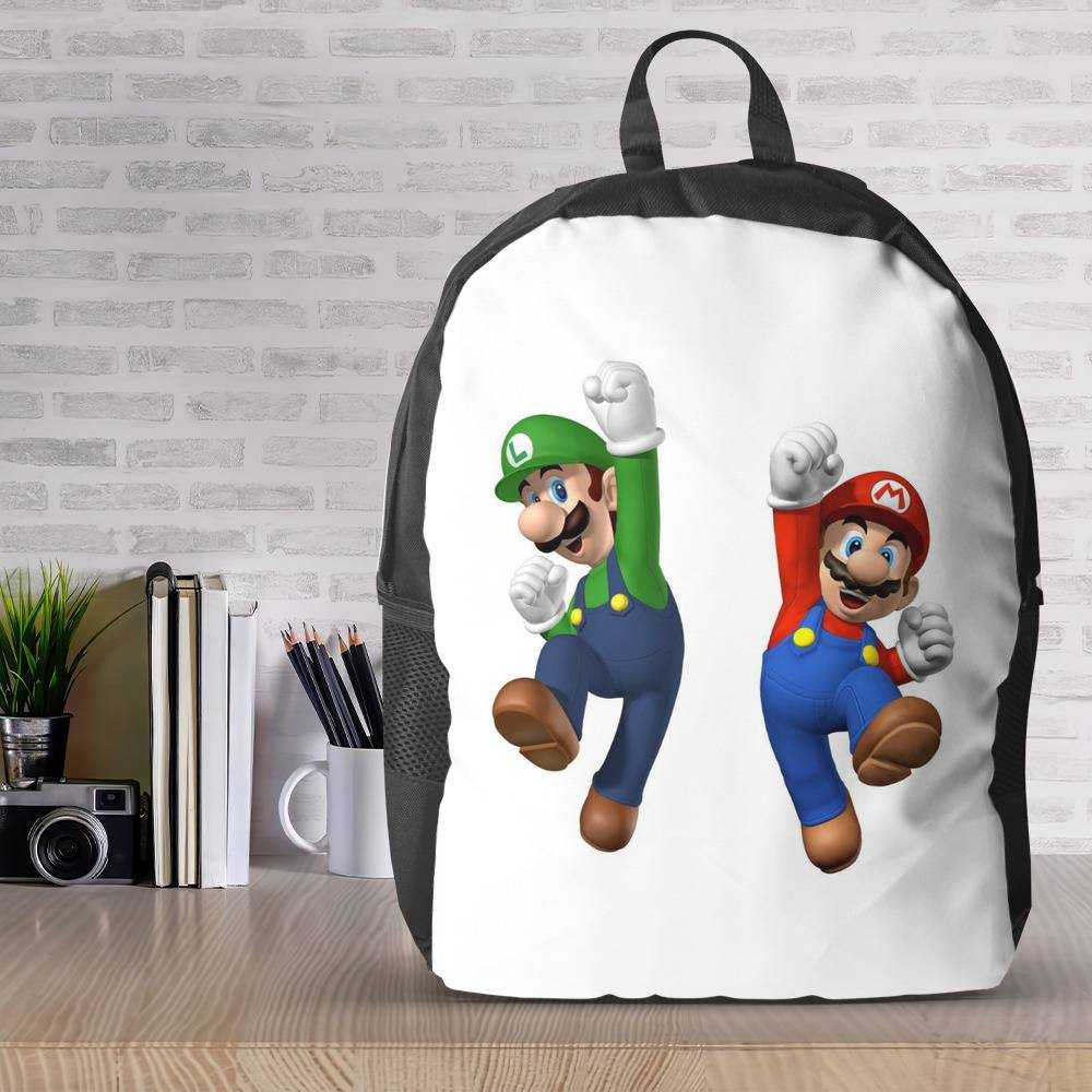 Mario and 2024 luigi backpack