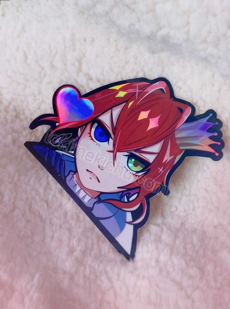 Hunters Anime Vinyl Peeker Stickers/decals Shiny Holographic 