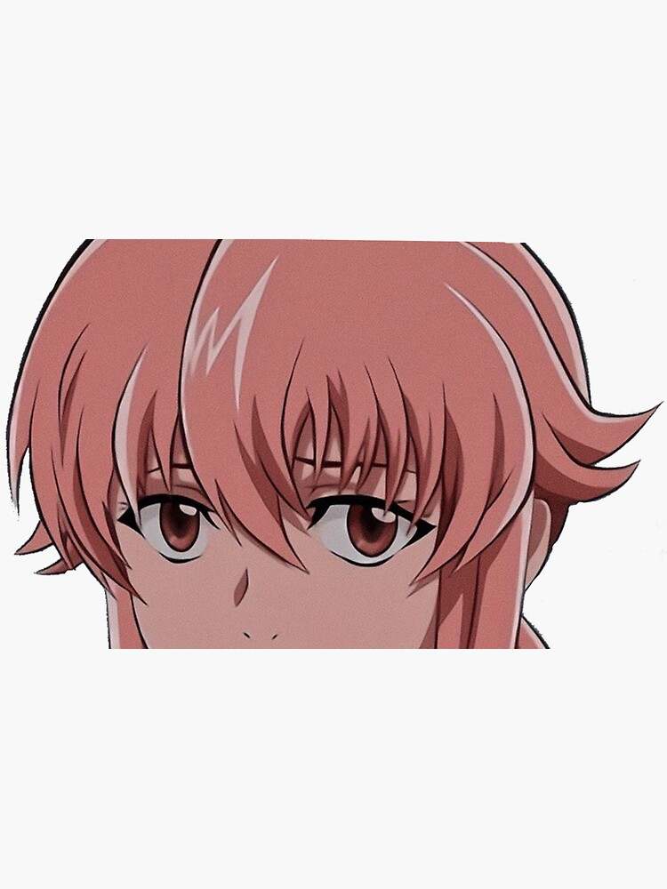 Mirai Nikki - Yuno Gasai - Mirai Nikki - Sticker